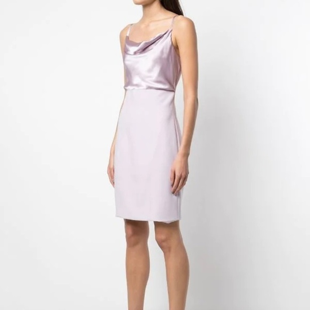 CINQ A SEPT Karina Dress in Rose quartz Size 8 - Picture 2 of 11